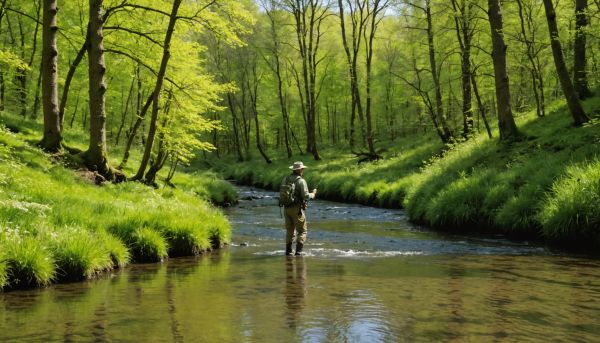 Comment débuter la pêche en rivière au printemps ?